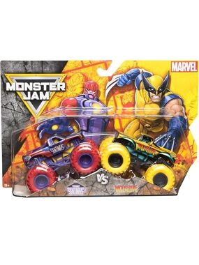The Sentinels vs. Wolverine - Marvel Monster Jam Duos - Series 4